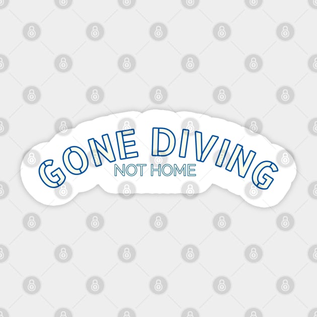 Scuba diving t-shirt designs Sticker by Coreoceanart